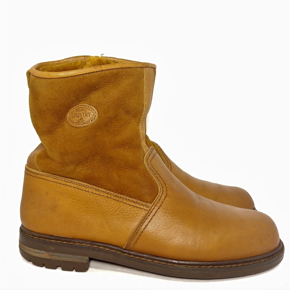 TECNICA COUNTRY MEN'S SHEARLING BOOTS Sz 45 - Picture 1 of 8